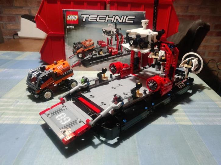 Lego Technic Hovercraft 42076, Kinderen en Baby's, Speelgoed | Duplo en Lego, Gebruikt, Lego, Complete set, Ophalen of Verzenden