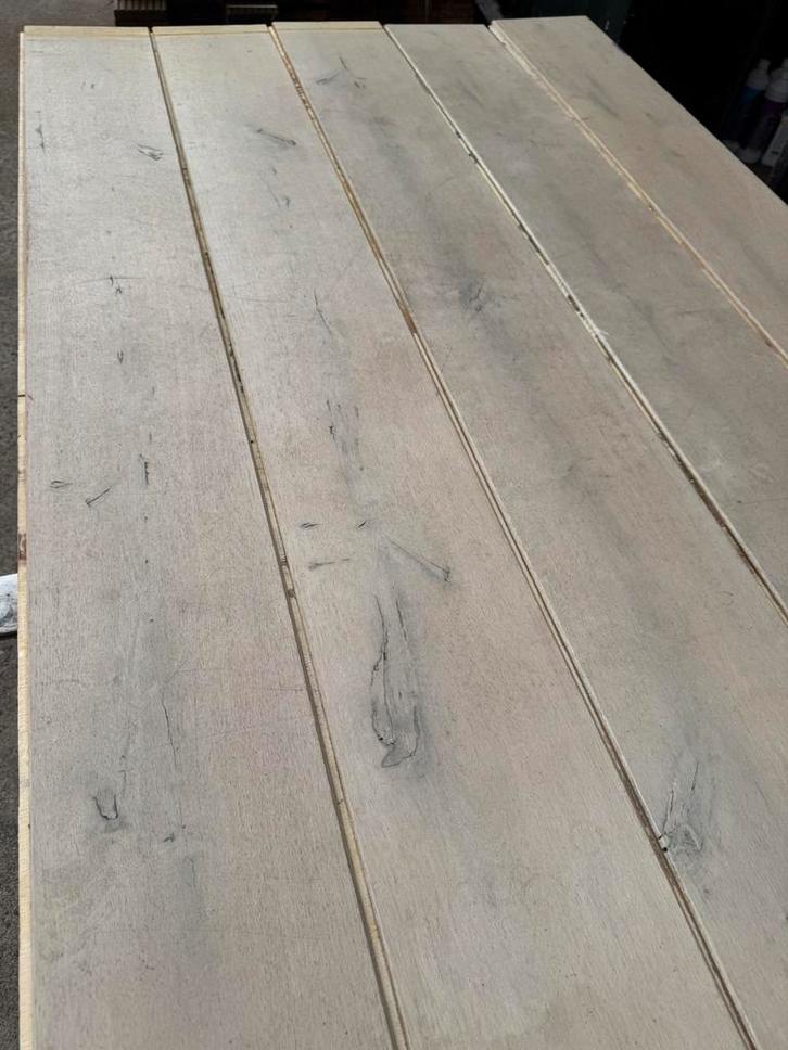 Eiken vloer 29 m2 multivloer 18,5 cm breed 1,9 cm dik, Doe-het-zelf en Verbouw, Vloerdelen en Plavuizen, Gebruikt, Vloerdelen of -planken