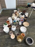 Grote verzameling potten en vazen !, Tuin en Terras, Ophalen, Overige materialen, Gebruikt, Binnen