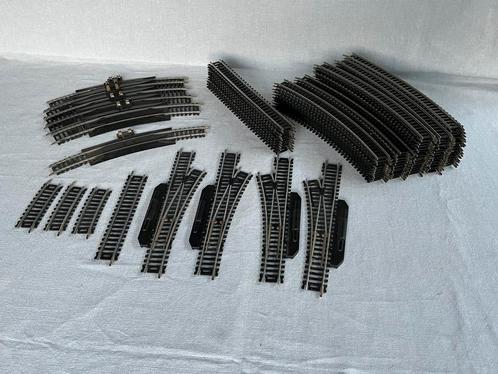 Set Mehano rails H0 (83 rails), Hobby en Vrije tijd, Modeltreinen | H0, Zo goed als nieuw, Rails, Gelijkstroom, Overige merken