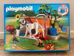 Playmobil wasbox voor paarden-manege-paardenranch, Ophalen of Verzenden, Zo goed als nieuw