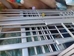 stapelbed Ikea grijs metallic voor €70. Gedemonteerd, Huis en Inrichting, Slaapkamer | Stapelbedden en Hoogslapers, Ophalen, Gebruikt