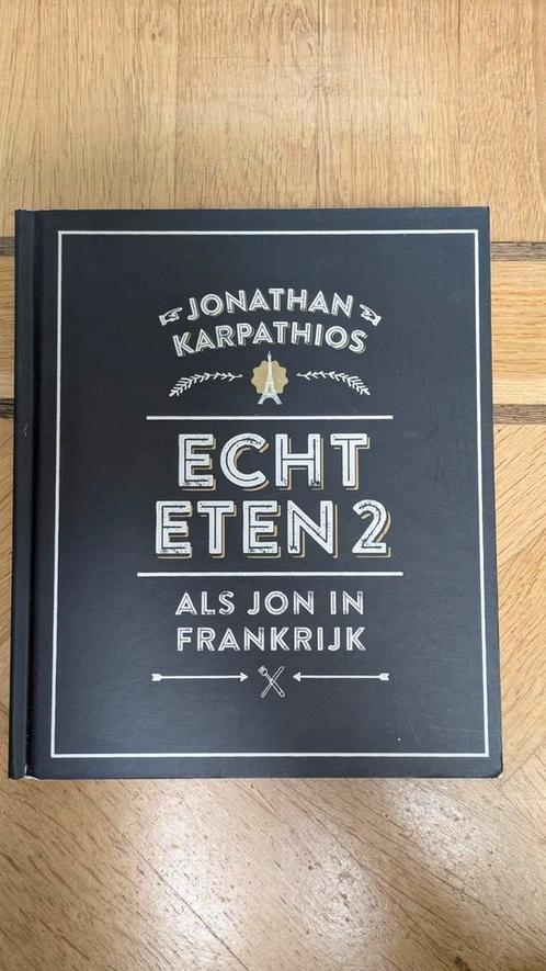 Jonathan Karpathios - Als Jon in Frankrijk, Boeken, Kookboeken, Zo goed als nieuw, Vegetarisch, Ophalen of Verzenden