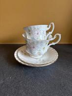 Royal Albert Meadow Flower kop en schotels (2), Gebruikt, Ophalen of Verzenden, Overige stijlen, Kop(pen) en/of Schotel(s)