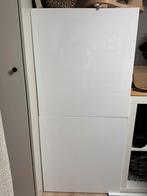 Halfhoge (boeken)kast hoogglans wit, Ophalen