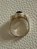 S096/ Vintage Zilveren SODALIET Ring, Sieraden, Tassen en Uiterlijk, Ringen, Gebruikt, Verzenden, X, Zilver