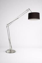 Stijlvolle design staande lamp met 3 (!) lampenkappen, Huis en Inrichting, Ophalen, Zo goed als nieuw, Stof, Modern