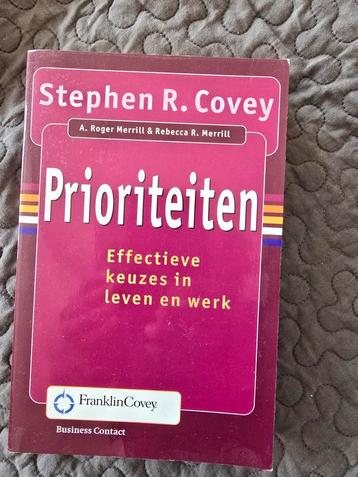 Stephen R. Covey - Prioriteiten beschikbaar voor biedingen