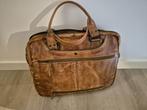 leren laptop tas, Computers en Software, Laptoptassen, Ophalen, 15 inch, Zo goed als nieuw, Aktetas