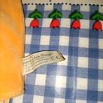 Anna Club Plush hond knuffeldoekje met oranje tuinbroek, Ophalen of Verzenden, Zo goed als nieuw, Hond