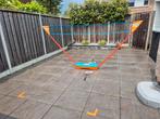 Get & Go Badminton Set - Met Koffer - Blauw/Oranje, Ophalen, Gebruikt