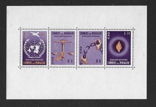 Paraguay Michel blok 3 postfris  VN, Postzegels en Munten, Postzegels | Amerika, Postfris, Zuid-Amerika, Ophalen of Verzenden