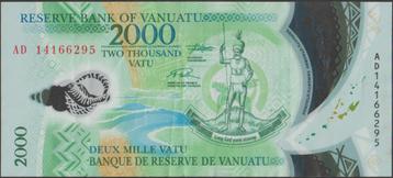 Vanuatu 2000 vatu 2014 gebruikt p.14 (nr 26) beschikbaar voor biedingen