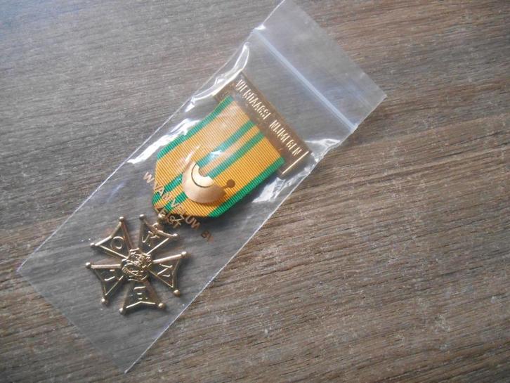 Vierdaagse medaille 1ste keer, Verzamelen, Militaria | Algemeen, Landmacht, Lintje, Medaille of Wings, Nederland, Ophalen of Verzenden