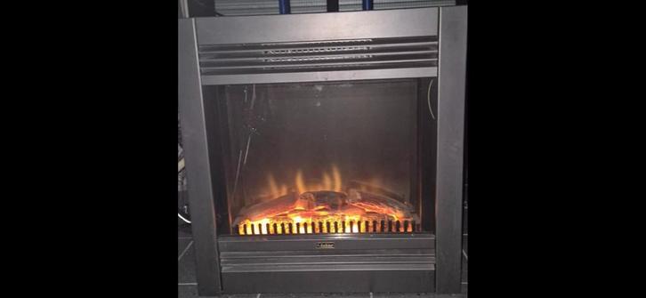 Faber Elektrische Inbouwhaard, Huis en Inrichting, Haarden, Zo goed als nieuw, Elektrische haard, Ophalen