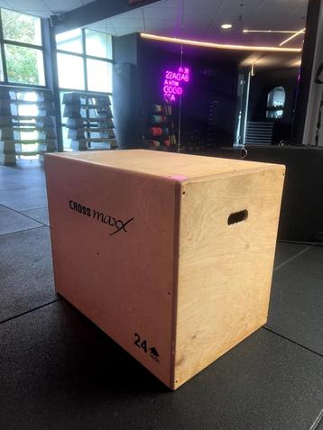 Lifemaxx Crossmaxx Houten Plyo Box - 3 hoogtes beschikbaar voor biedingen