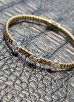 Prachtige 14karaat Italiaanse model flexibel armband