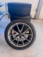 Mercedes amg velgen e63s winterbanden michelin 8mm profiel, Ophalen, 19 inch, 235 mm, Winterbanden
