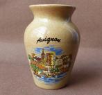 Grès vaasje vintage souvenirvaasje Avignon Gres keramiek, Gebruikt, Overige kleuren, Aardewerk of Porselein, Ophalen of Verzenden