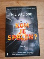 M.J. Arlidge - Kom je spelen?, Ophalen of Verzenden, Gelezen, M.J. Arlidge