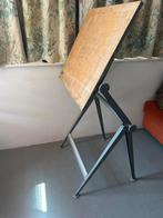 Tekentafel Ahrend Rietveld Kramer vintage jaren 50 60 retro, Doe-het-zelf en Verbouw, Tekentafels, Ophalen, Gebruikt, Minder dan 130 cm