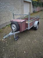Aanhanger aanhangwagen gegalvaniseerd 2.00x1.10, Auto diversen, Aanhangers en Bagagewagens, Ophalen, Gebruikt