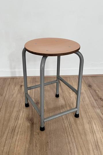 Industriële kruk, grijs, Galvanitas beschikbaar voor biedingen