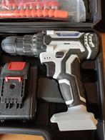 Nieuwe 21V Accuboormachine in Koffer met 2 Accu's, Ophalen of Verzenden, Nieuw, Boor- en Schroefmachine, Variabele snelheid