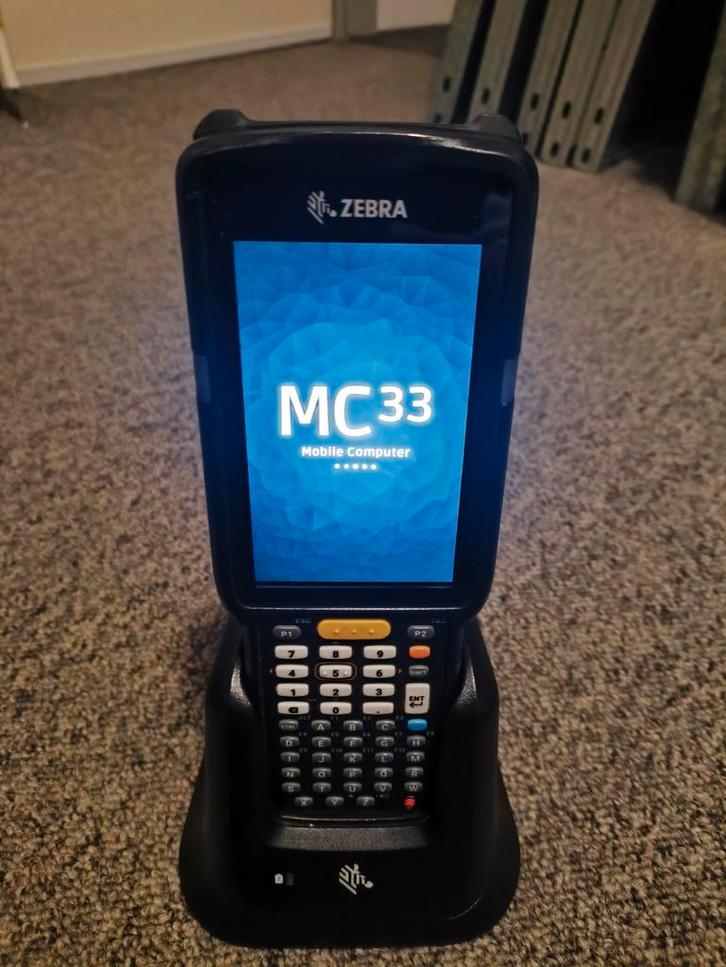 Deze week €800 Zebra MC330M handscanner met cradle, Computers en Software, Scanners, Zo goed als nieuw, Mobiele scanner, Android