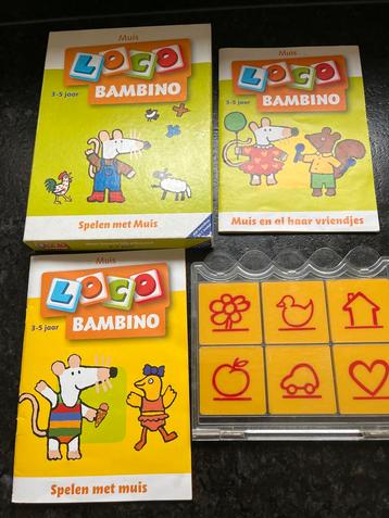Loco Bambino Muis - 3 Boekjes + Basisdoos beschikbaar voor biedingen