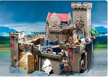 Playmobil Koningskasteel van de Leeuwenridders 6000 + extra 