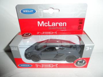 Welly - McLaren 675LT Coupe (grijs) 1:36 beschikbaar voor biedingen