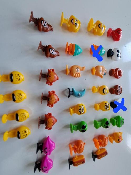 Emoji pennetjes, spaaractie van Plus, Verzamelen, Supermarktacties, Plus, Ophalen of Verzenden