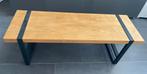 Houten salontafel - Zo goed als nieuw, Huis en Inrichting, Tafels | Salontafels, Ophalen, 100 tot 150 cm, Eikenhout, 50 tot 100 cm