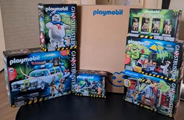 Playmobil ghostbusters kollektie 7 x nieuw in doos! beschikbaar voor biedingen