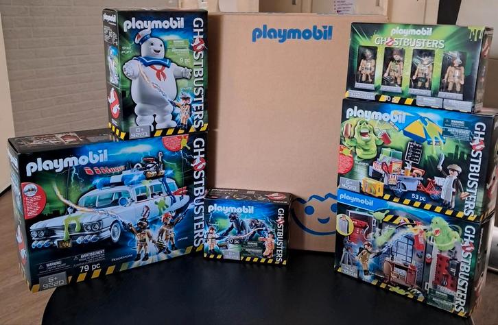 Playmobil ghostbusters kollektie 7 x nieuw in doos!, Kinderen en Baby's, Speelgoed | Playmobil, Nieuw, Ophalen of Verzenden