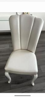 Istikbal eetkamerstoelen 6 stuks beige, Huis en Inrichting, Ophalen of Verzenden, Zo goed als nieuw, Overige kleuren, Vier