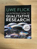 An introduction to qualitative research, Sociale wetenschap, Gelezen, Uwe Flick, Ophalen of Verzenden