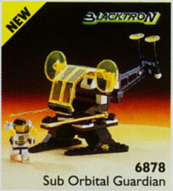 Lego Space Blacktron II 6878 Sub Orbital Guardian, Kinderen en Baby's, Speelgoed | Duplo en Lego, Zo goed als nieuw, Lego, Complete set