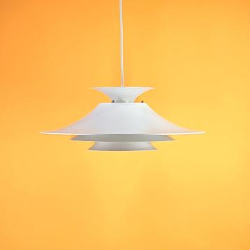 Frandsen Belysning lamp, witte hanglamp, Scandinavisch beschikbaar voor biedingen