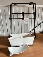 Stokke Flexi bath incl standaard en new born support, Kinderen en Baby's, Badjes en Verzorging, Gebruikt, Badje, Standaard, Ophalen