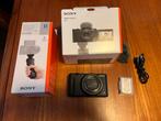 Sony ZV-1 Digital Camera met shooting grip, Ophalen of Verzenden, Zo goed als nieuw, Sony, Geen optische zoom