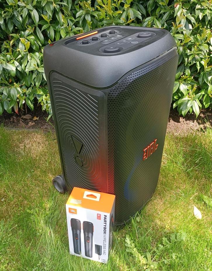 TE HUUR - JBL partybox 320 (evt. met microfoons), Audio, Tv en Foto, Luidsprekers, Nieuw, Center speaker, 120 watt of meer, JBL