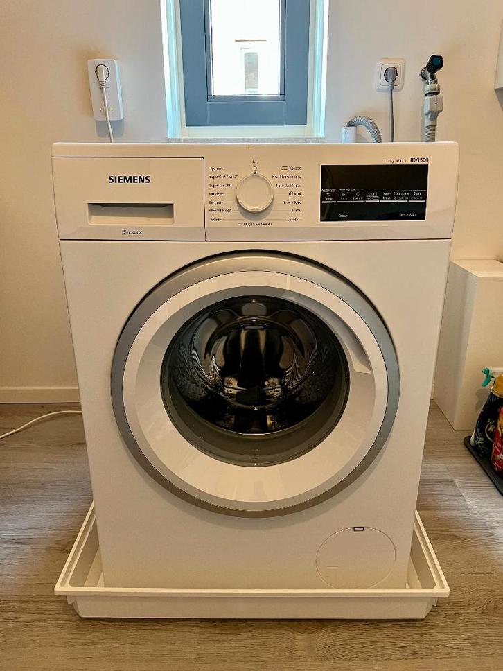 Siemens IQ500 wasmachine, Witgoed en Apparatuur, Wasmachines, Zo goed als nieuw, Voorlader, 6 tot 8 kg, 85 tot 90 cm, 1200 tot 1600 toeren