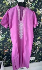 Rose kaftan orgineel met mooie borduursels, Kleding | Dames, Ophalen of Verzenden, Zo goed als nieuw, Maat 38/40 (M), Carnaval