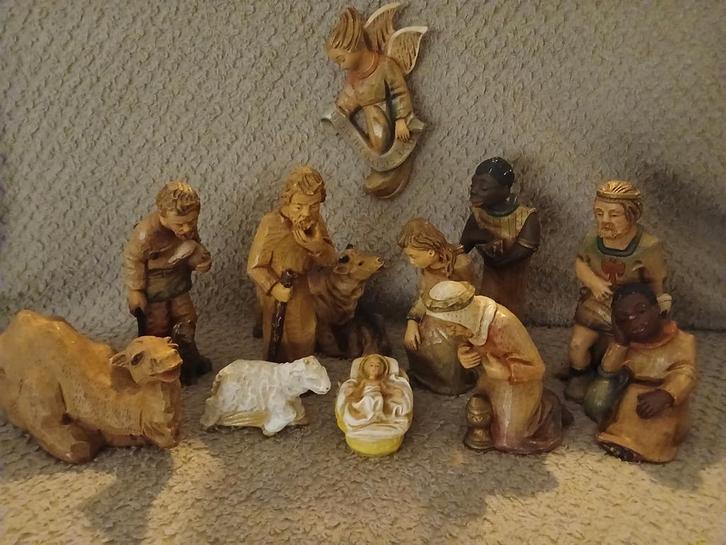 Kerstgroep - Compleet en Sfeervol, Antiek en Kunst, Antiek | Religie, Ophalen