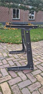 Industrieel gietijzer onderstel (voor bureau of side-table), Antiek en Kunst, Ophalen