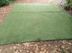 32 m2 KWALITEIT KUNSTGRAS  STABILLISATIEDOEK / GEOVLIES, Tuin en Terras, Gras en Kunstgras, Ophalen, Gebruikt, 20 m² of meer, Kunstgras