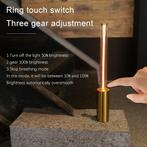 Draadloze USB-C oplaadbare filament LED tafellamp (goud), Huis en Inrichting, Lampen | Tafellampen, Ophalen, Draadloos, Nieuw