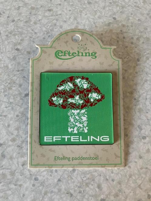 Efteling pin paddenstoel, Verzamelen, Efteling, Nieuw, Button of Speldje, Ophalen of Verzenden